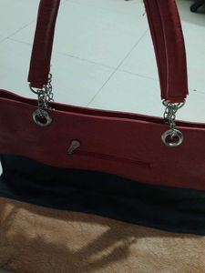 Color Block Handbag