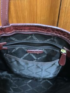 Crocodile Leather Handbag