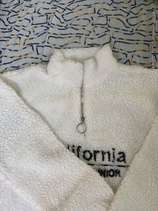 Cozy White Pullover