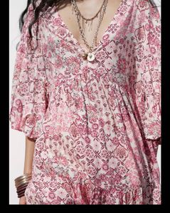 Zara Floral Print Mini Dress