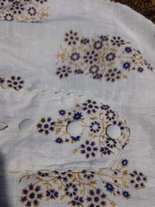 Floral Print Cotton Top