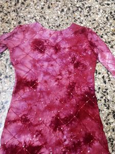 Red Kurta Set