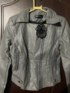 Faux Leather Biker Jacket