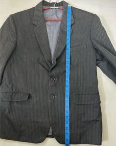 stripe blazer