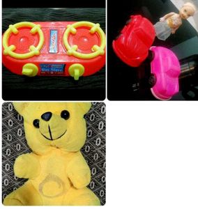 5 Pack Teddy Bear और Toys