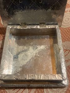Antique Silver Like Jewellery Box