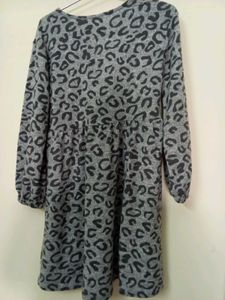 Cute Leopard Print Girls Dress
