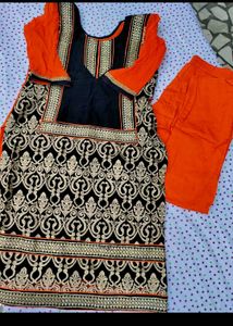 Pure Chiffon And Silk Suit Set For Women