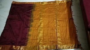Elegant Maroon Saree