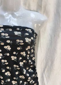 Floral Tube Mini Dress