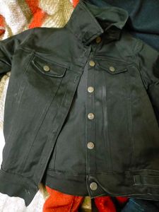 Stylish Black Denim Jacket