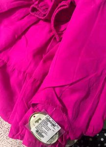 Newme Pink Midi Dress From Pluss