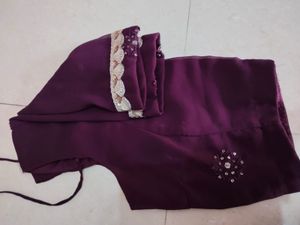Burgundy Lehenga