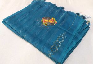Elegant Blue Saree Sale New