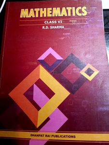 R.D. Sharma Mathematics Class VI