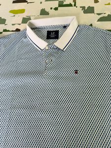 New Louis Philippe Mens T-shirt Collar