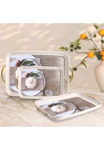 Nayasa Propser Plastic Rectangular serving Tray