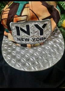 NY Graphic Print Baseball Cap