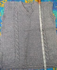 Knitted Sweater Vest