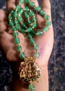 Premium Quality Laxmi Pendent Beads Chain