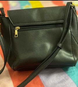 Caprese Black Crossbody Bag