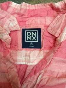 Pink Plaid Shirt