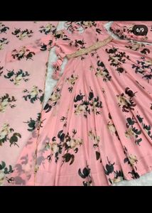 New With Tag Anarkali 3pc Gown