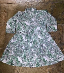 Green Paisley Print Co-ord Set