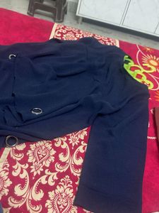 Navy Blue Tunic Top