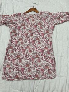 Floral Print Kurta