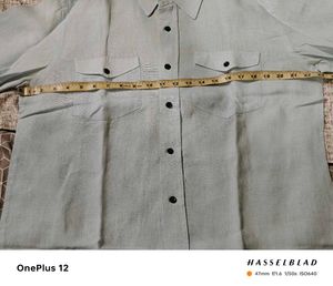 Branded Vintage Western Shirt - Light Blue