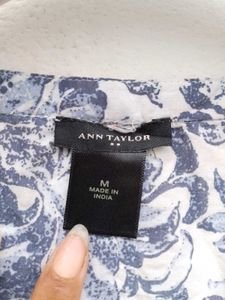 Cotton Floral Branded Top.