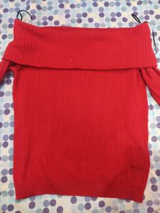 Off Shoulder Pullover