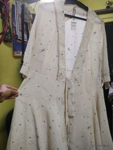 White Fit Flare Jacket Dress 👗