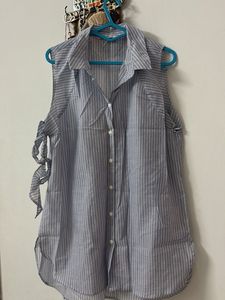 Striped Sleeveless Top