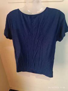 xl Navy Embellished Top