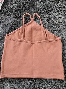 Ribbed Halter Top