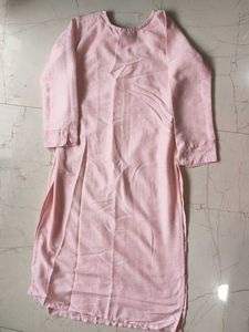 Beautiful Beads embroidery pink kurta