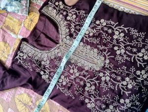 Elegant Embroidered Kurta Set