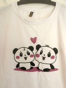 Cute Panda Graphic Tee