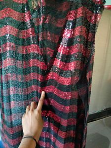 unstitched sequence jacket
