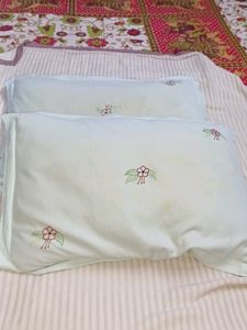 Embroidery Pillow Running Stitch