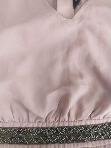 Dusty Rose Long Sleeve Dress