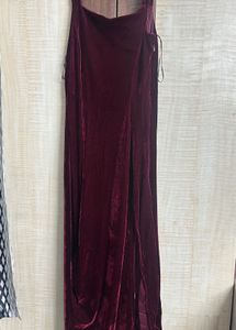 Elegant Velvet Maxi Dress