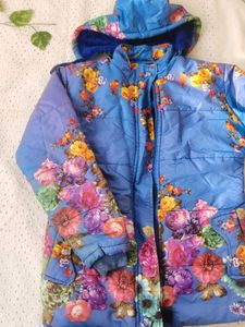 Floral Print Padded Jacket