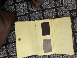 DRESSBERRY YELLOW WALLET