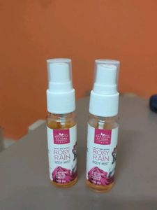 Organica Rosy Rain Body Mist
