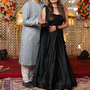 Designer Black Embellished Lehanga