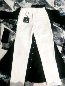 White Denim Jeans