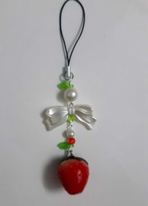 Strawberry Phone Charms